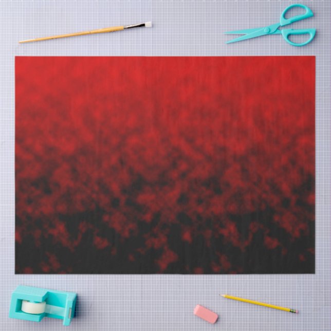 Papel De Seda Silencio de Ceniza Roja (Artesanía)