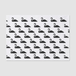 Papel De Seda Silhouette Black Swan |