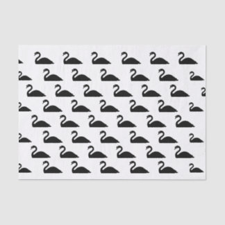 Papel De Seda Silhouette Black Swan |