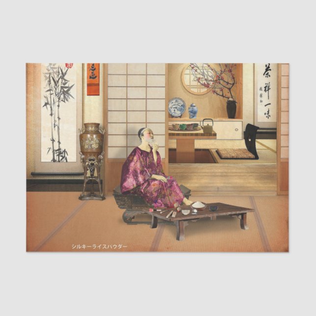 Papel De Seda Silky Rice Powder (Anverso)