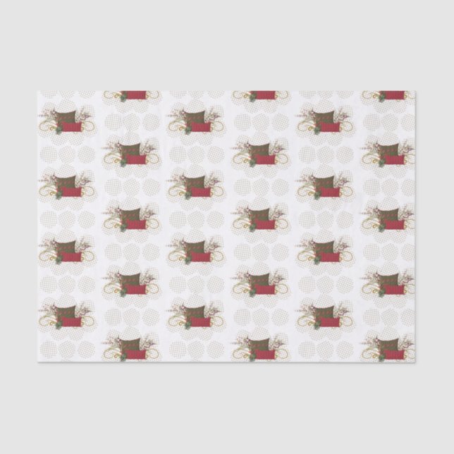 Papel De Seda Sillón de confort y alegría (Anverso)