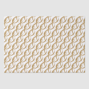 Papel De Seda Símbolo de alternancia de oro Boda personalizado