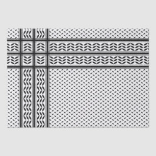 Papel De Seda Símbolo de Keffiyeh del patrón de resistencia de P