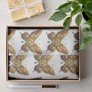 Papel De Seda Símbolo de Soberanía Mariposa Unidad Servicio Recu