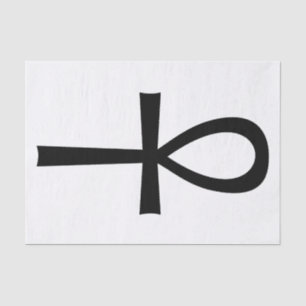 Papel De Seda Símbolo de vida egipcio ankh