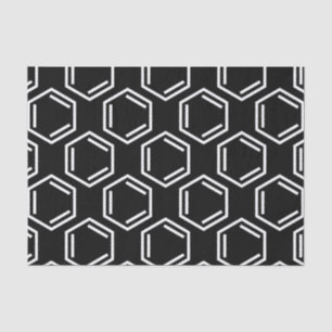 PAPEL DE SEDA SÍMBOLO DEL ANILLO DE BENZENE