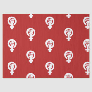 Papel De Seda Símbolo Feminista