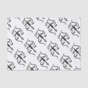 Papel De Seda Símbolo libra zodiac