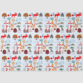 Papel De Seda Símbolos de Canadá