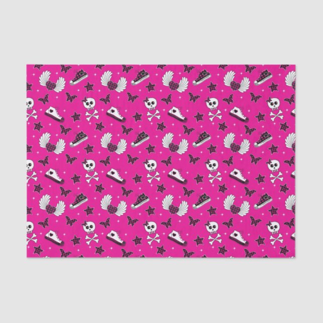 Papel De Seda Símbolos de Emo (Anverso)