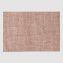 Papel De Seda Simple Arpillera Realista Rústica Femenina Rosa Ru