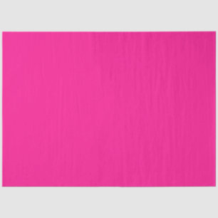 Papel De Seda Simple Neon Moderno Fluorescente Rosa