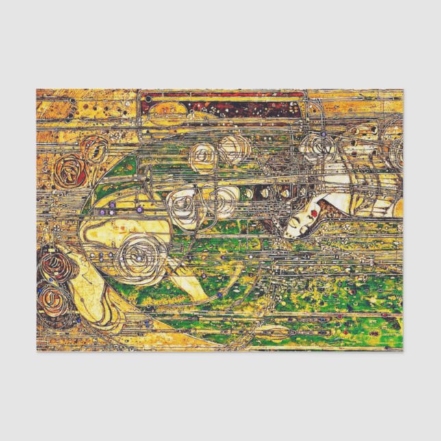 Papel De Seda Sin título de Charles Mackintosh (Anverso)