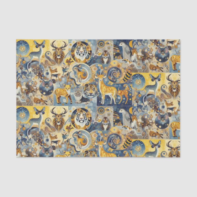 Papel De Seda "Sinfonía de la naturaleza" (Anverso)