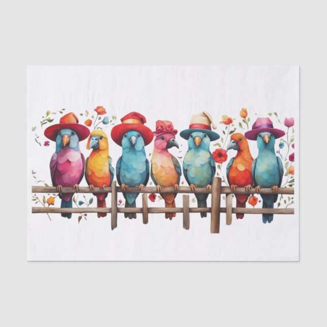 Papel De Seda Sing Along Tissue (Anverso)