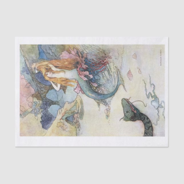 Papel De Seda Sirena (Anverso)