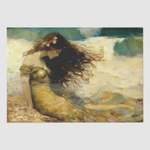 Papel De Seda Sirena en Arenas Doradas