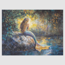 Papel De Seda Sirena en la página de la pintura de Grotto