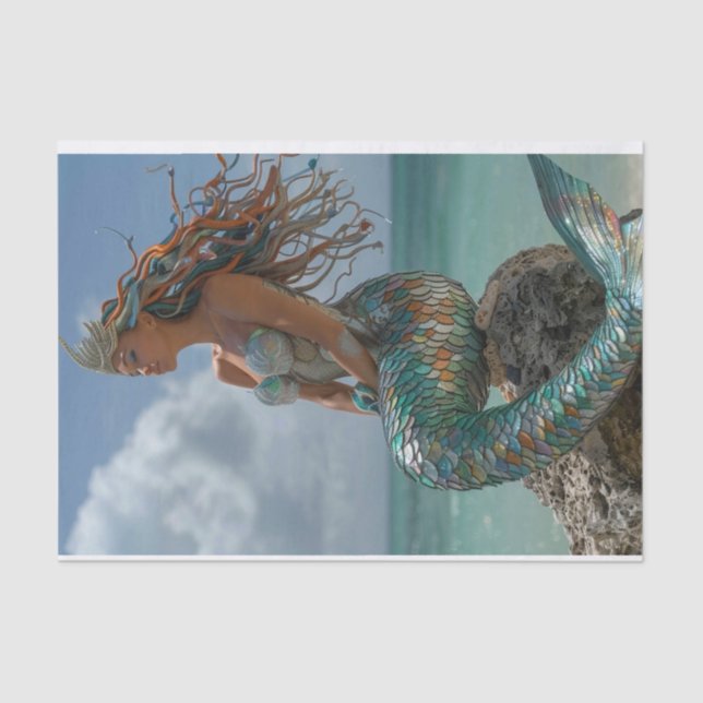 Papel De Seda Sirena Lyfe16 (Anverso)