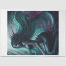 Papel De Seda Sirena oscura