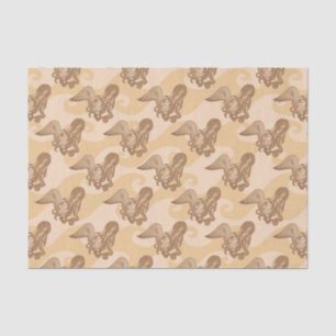 Papel De Seda Sirena sentada