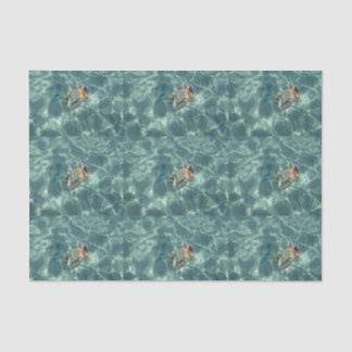 Papel De Seda Sirena subacuática