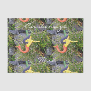 Papel De Seda Sirenas de sirena de cola roja