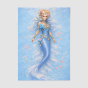 Papel De Seda Sirenas del Mar Cuerpo Completo