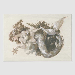 Papel De Seda Sirenita vintage