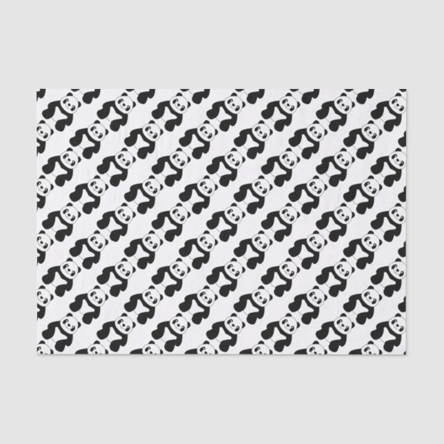 Papel De Seda Sitting panda (Anverso)