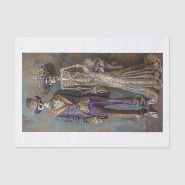 Papel De Seda Skeleton Lyfe32 (Anverso)