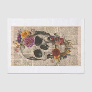 Papel De Seda Skull News2