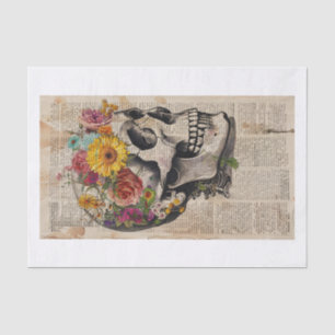 Papel De Seda Skull News6