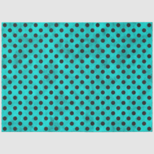 Papel De Seda Skulls turquesa y diseño de la serie de girasoles