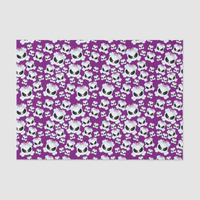 Papel De Seda Skullz femenino (Anverso)