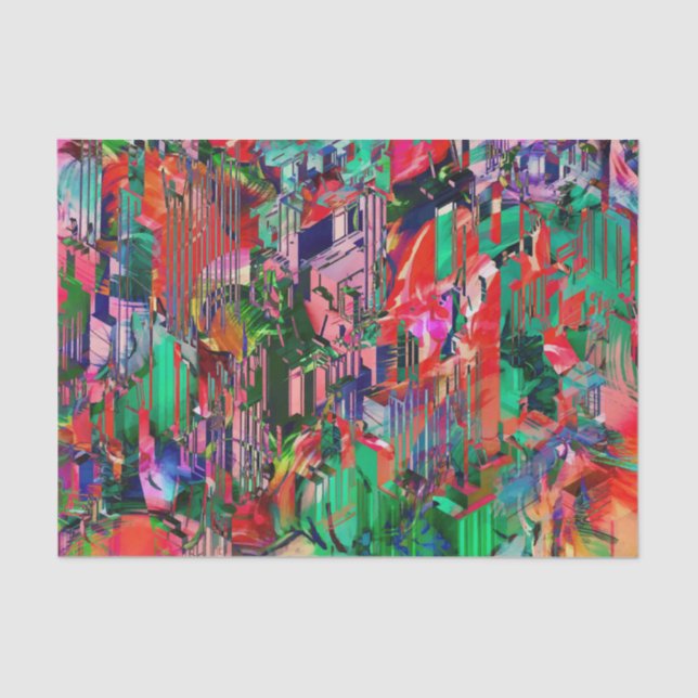 Papel De Seda Skyline del edificio del mundo del viaje Resumen d (Anverso)