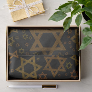 Papel De Seda SlipperyJoe's Hanukkah Star David artístico