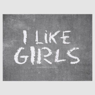 Papel De Seda SlipperyJoe's me gusta la escritura sucia de pizar