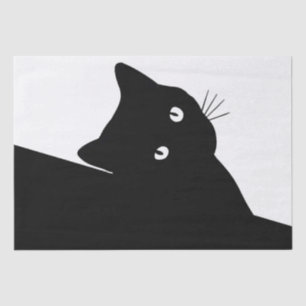 Papel De Seda Sly Black Cat