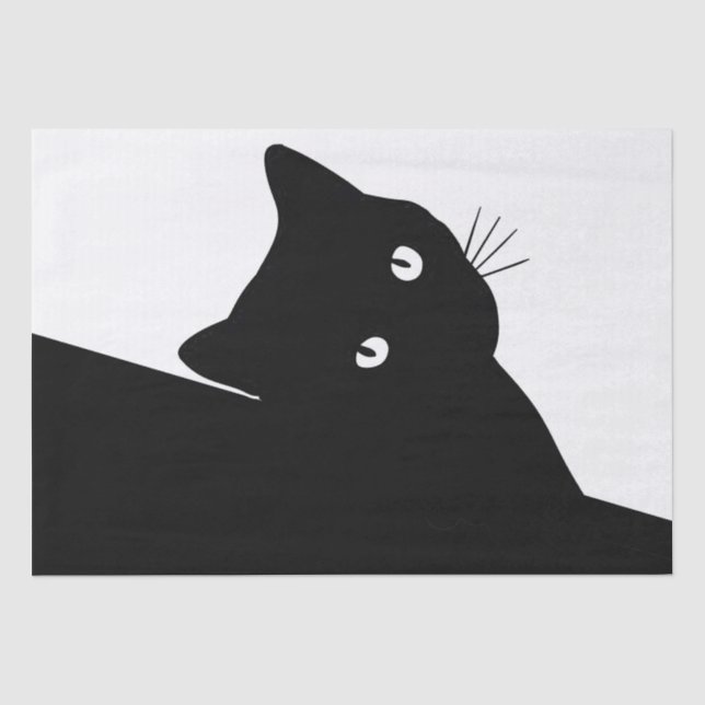 Papel De Seda Sly Black Cat (Anverso)