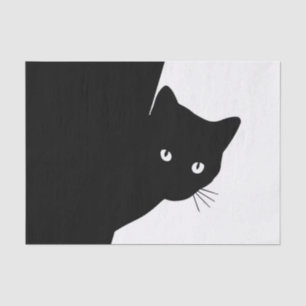 Papel De Seda Sly Black Cat