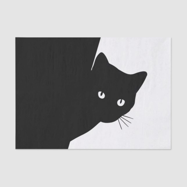 Papel De Seda Sly Black Cat (Anverso)
