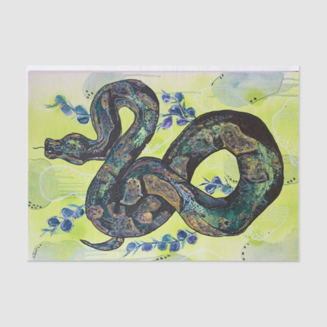 Papel De Seda Snakes like gifts too (Anverso)