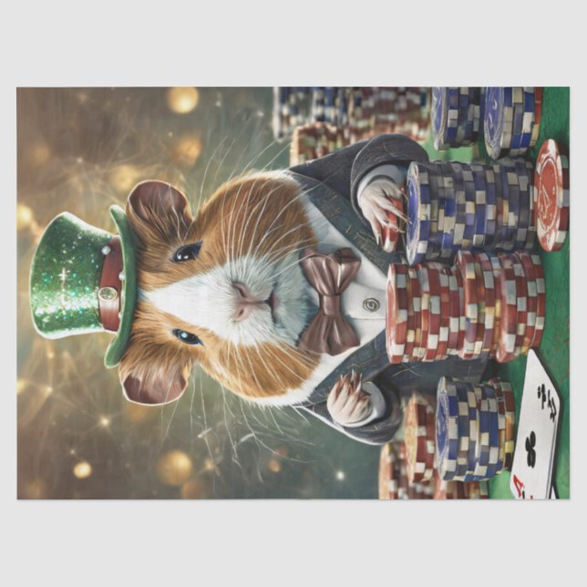 Papel De Seda Sneaky Pete, Juego de Cartas de Cuyes (Anverso)