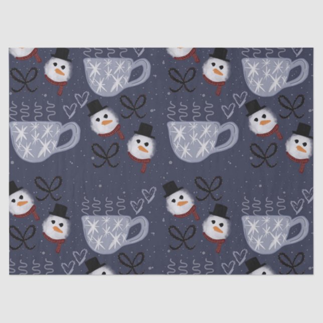 Papel De Seda Snow Day (Anverso)