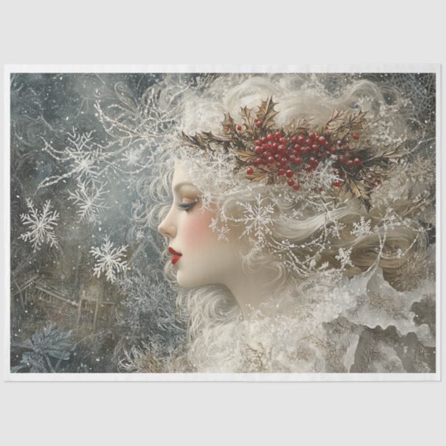 Papel De Seda Snow Maiden (Anverso)