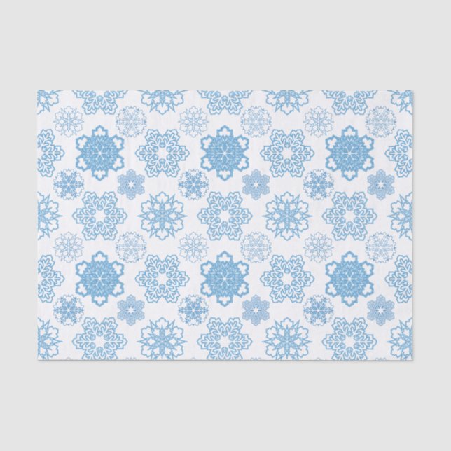 Papel De Seda Snowflake (Anverso)