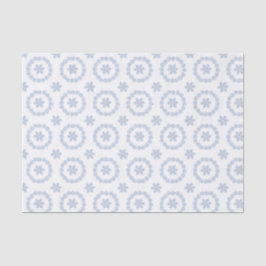 Papel De Seda Snowflake, diseñador de colores azules