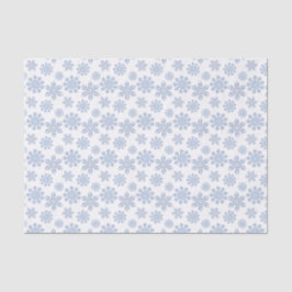 Papel De Seda Snowflake, diseñador de colores azules