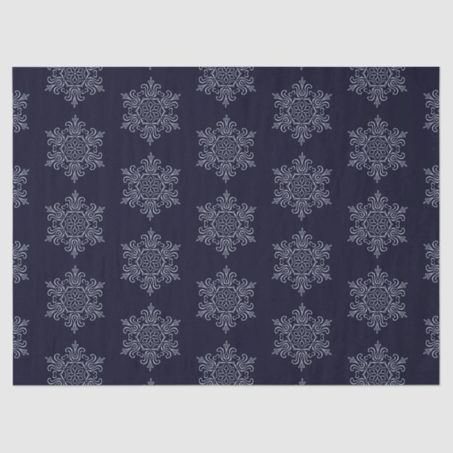 Papel De Seda Snowflake Ornate (Anverso)